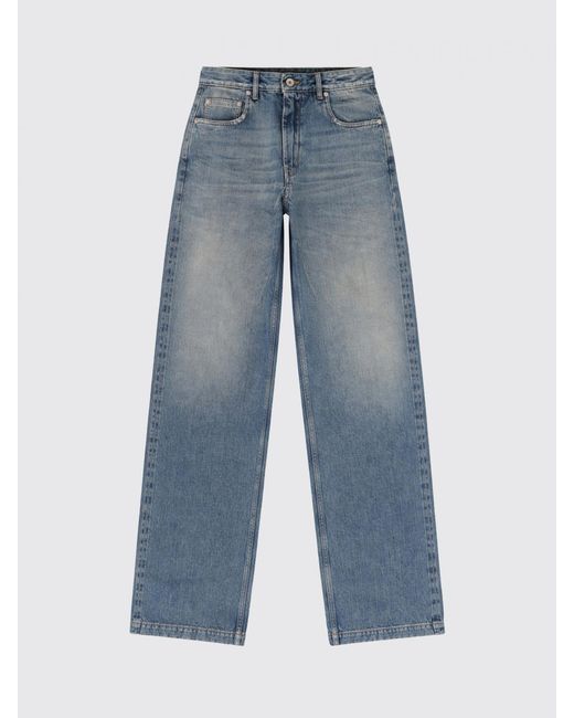 Rick Owens Blue Straight Jeans
