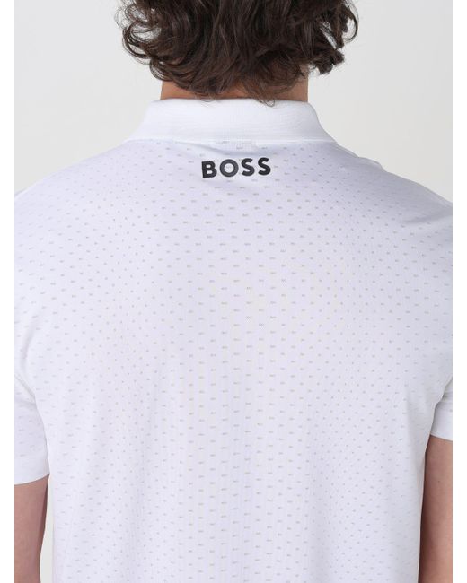 Boss White Polo Shirt for men