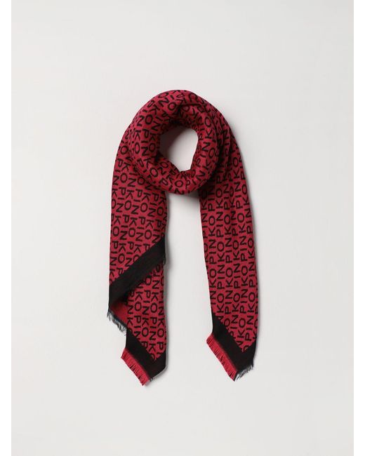 Pinko Red Scarf