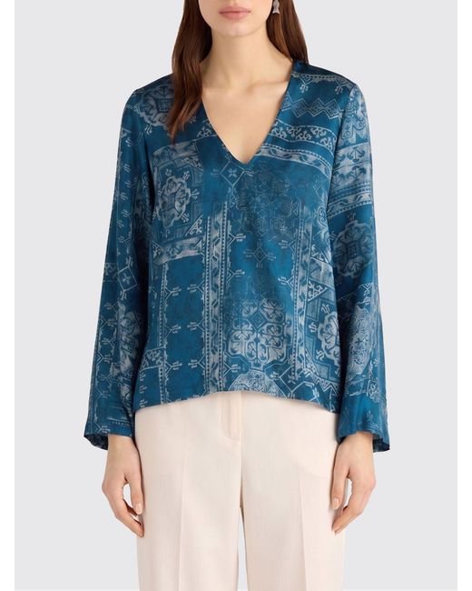 Momoní Blue Momon&Igrave Shirt