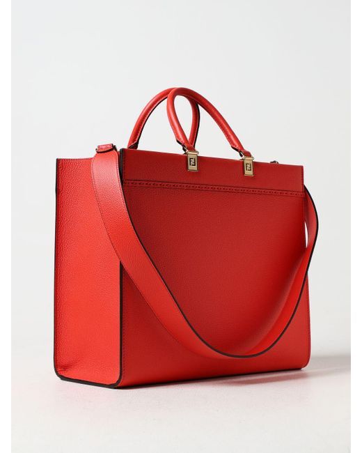 Fendi Red Handbag
