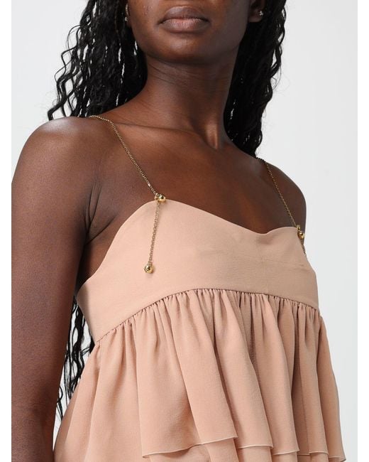 ChloÉ Top De Seda Chloé de color Multicolor