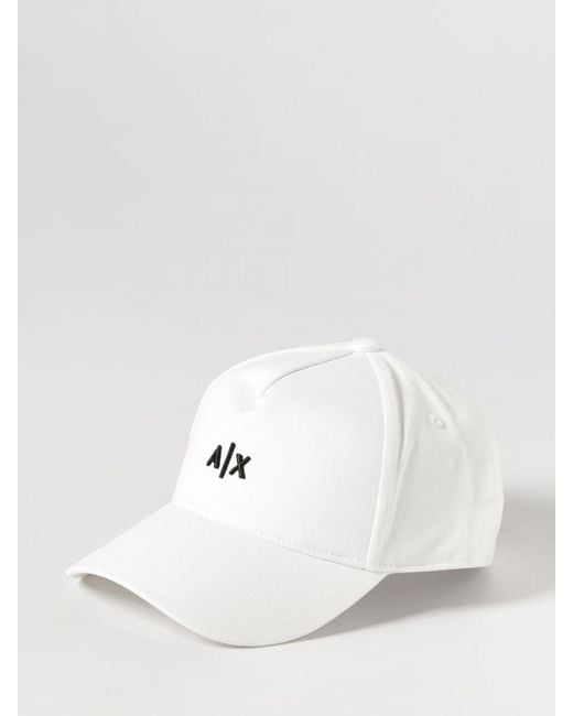 Cappello di ARMANI EXCHANGE in White da Uomo