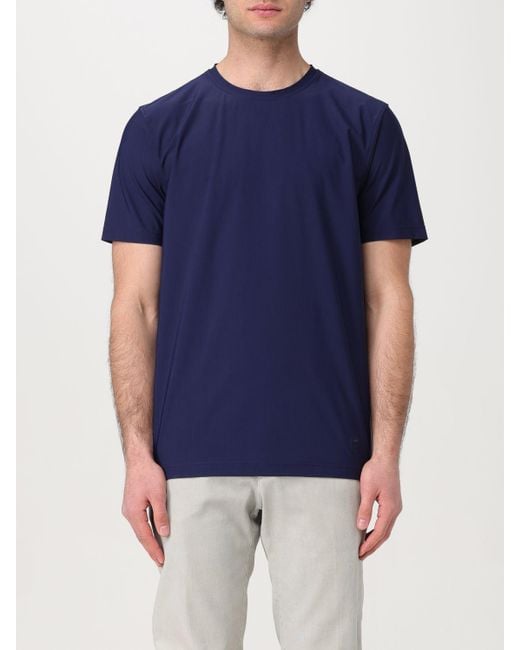 Corneliani T-shirt in Blue für Herren