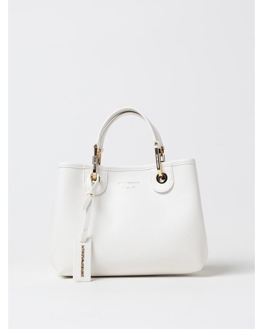 Emporio Armani White Handbag