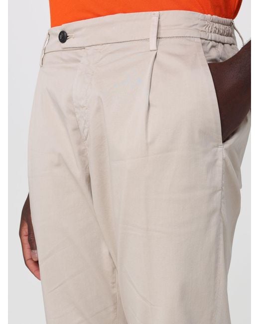 Eleventy Natural Trousers for men