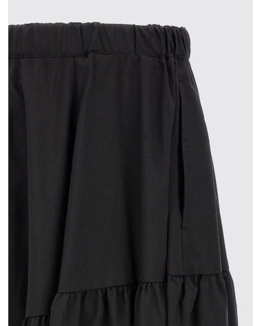 Comme des Garçons Black Comme Des GarÇ Ons Wide-Leg Jersey Trousers With Elasticated Cuffs for men