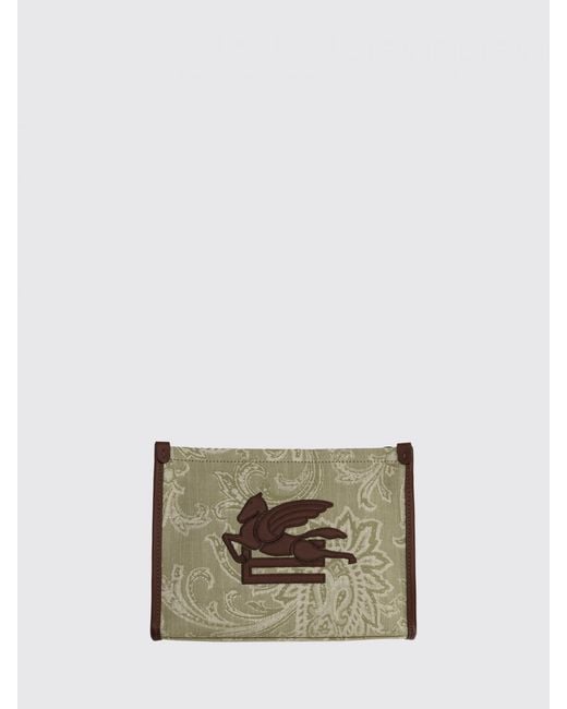 Clutch Essential di Etro in Gray