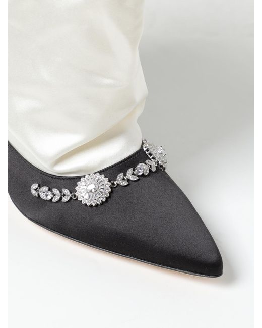 Manolo Blahnik White Shoes