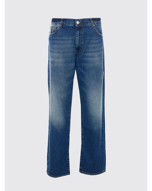FAMILY FIRST Blue Straight Denim Jeans for men