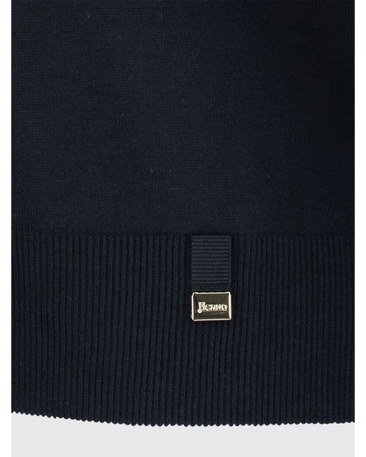 Herno Blue Short-Sleeved Crewneck T-Shirt