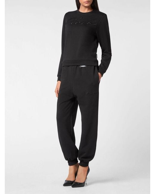 Philipp Plein Black Sweatshirt