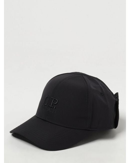 Cappello in cotone di C P Company in Black da Uomo