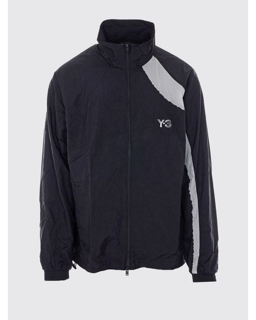 Y-3 Blue Jacket for men