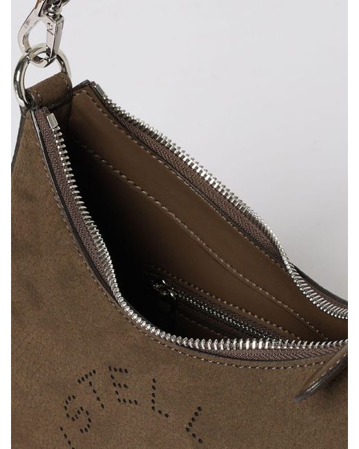 Stella McCartney Brown Top Handle Bag