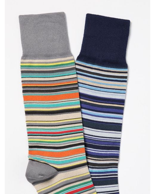 Paul Smith Blue Socks for men