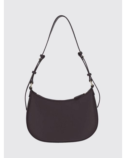 Pinko White Love Bag Half Moon Simply