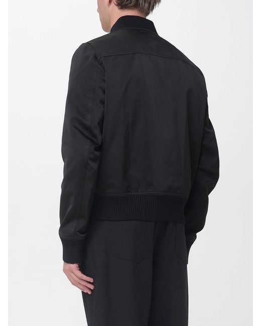 Rick Owens Black Heizer Bomber Jacket for men