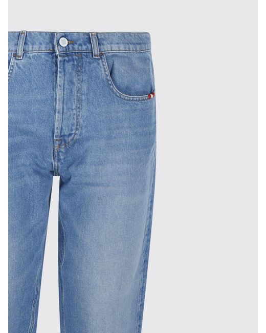 AMISH Blue James Denim Jeans for men