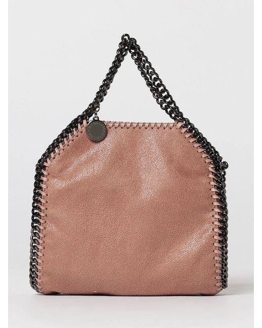 Stella McCartney Natural Falabella Synthetic Suede Micro Tote Bag