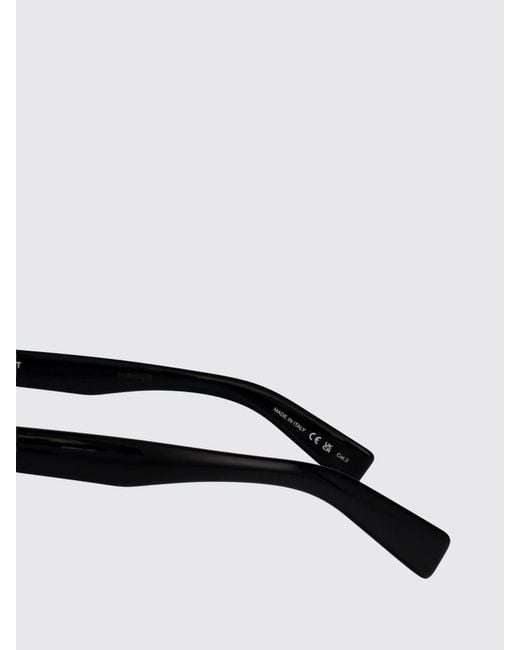 Saint Laurent Black Cat-Eye Recycled Acetate Sunglasses With Logo