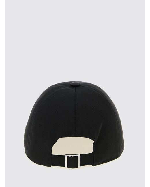 Stella McCartney Black Cotton Hat