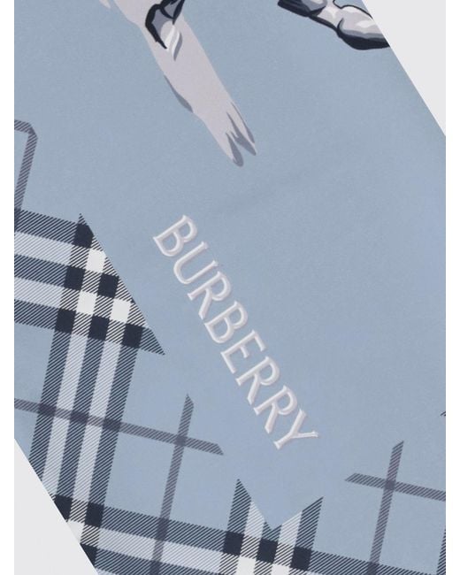 Burberry Blue Scarf for men