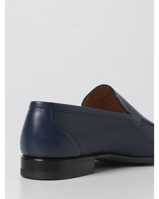 Moreschi Blue Loafers for men