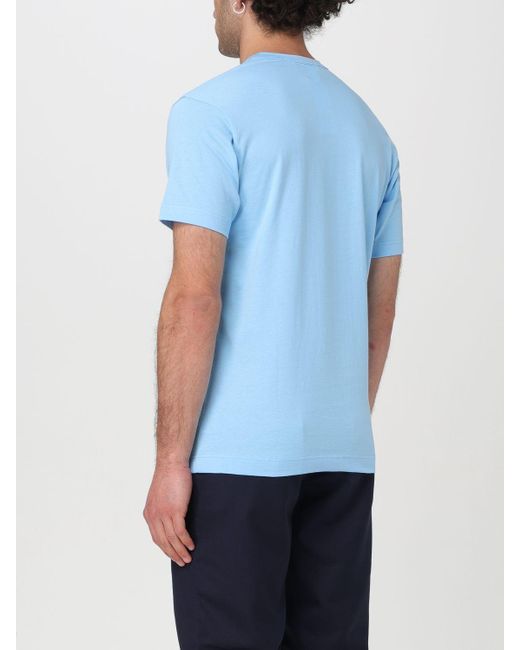 T-shirt Comme Des Garçons in cotone di Comme des Garçons in Blue da Uomo