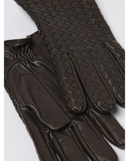 Bottega Veneta Black Gloves for men