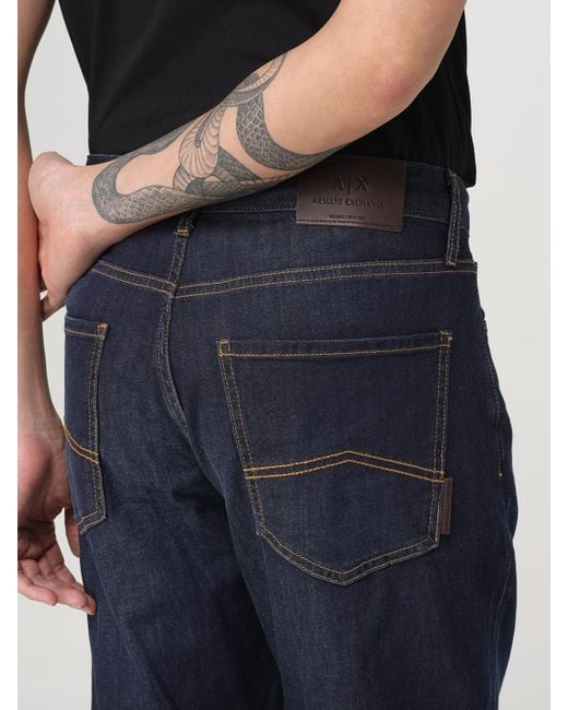 ARMANI EXCHANGE Blue Jeans for men