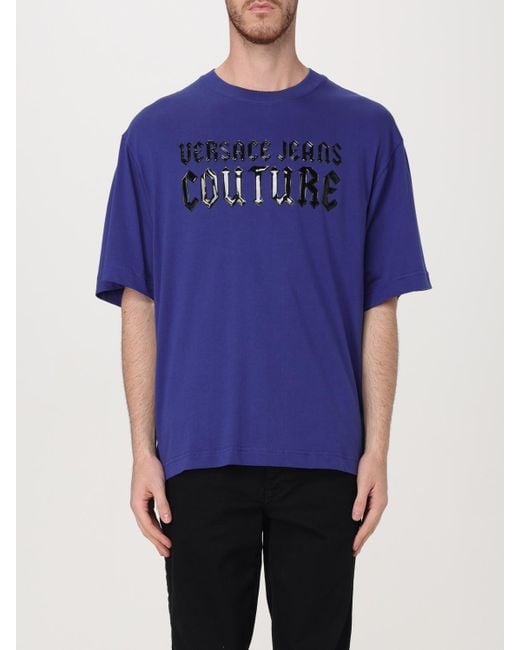 Versace Jeans Couture T-Shirt Herren in Blue für Herren