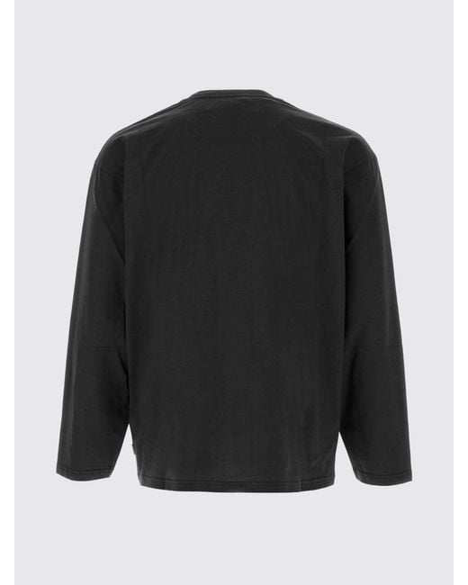 Jil Sander Black Basic Cotton T-Shirt for men