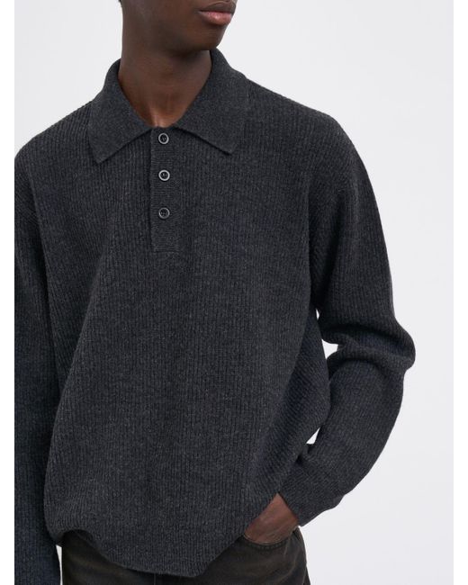 Paura Blue Sweater for men