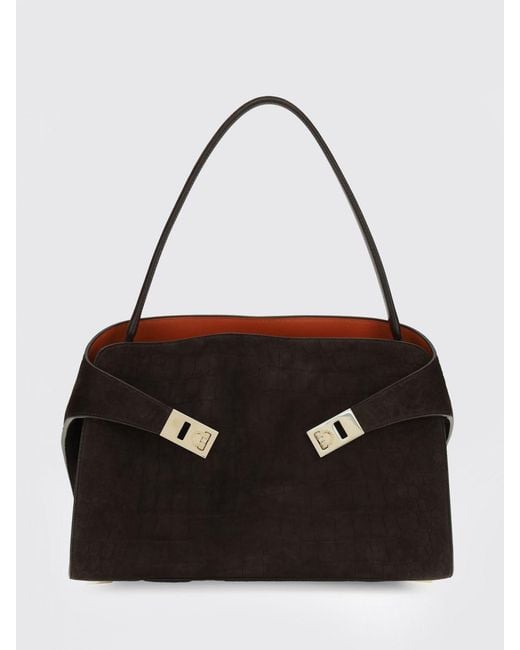 Ferragamo Black Shoulder Bag