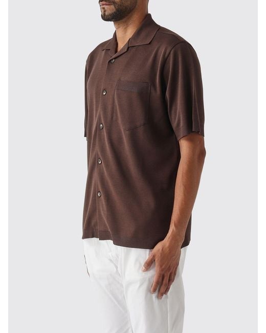 Herno Brown Shirt for men