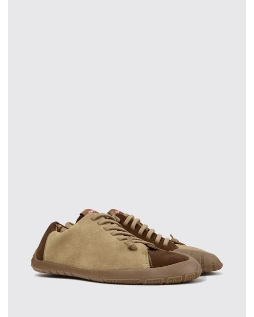 Camper Natural Bicolor Twins Slip-On Sneakers for men