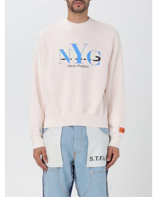 Heron Preston White Sweatshirt for men