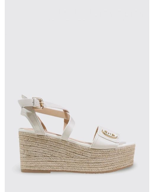 Liu Jo Natural Bali Faux Leather Espadrilles