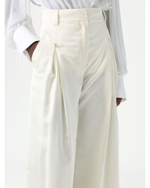 Genny White Trousers