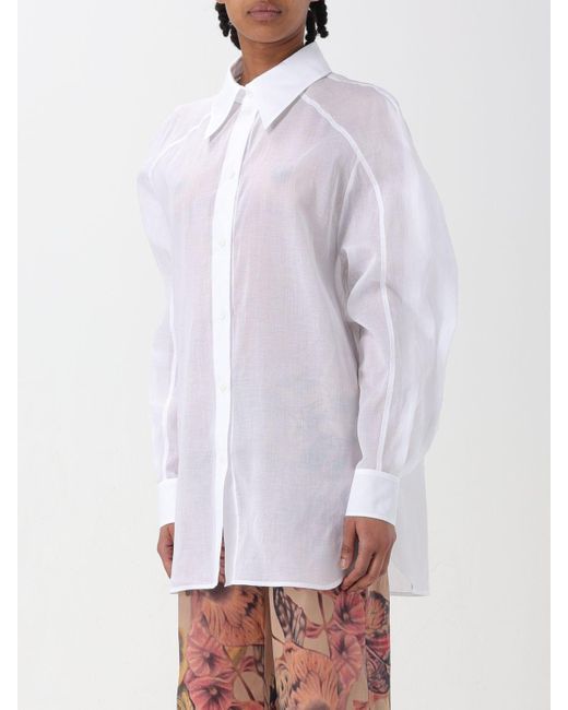 Camisa Alberta Ferretti de color White