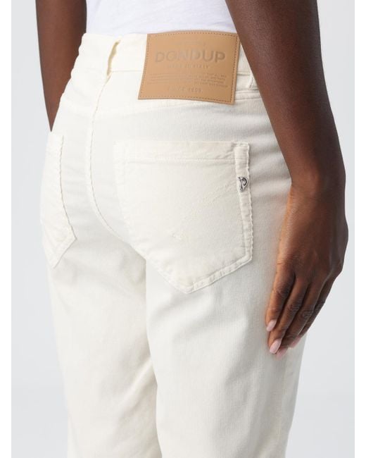 Dondup White Jeans