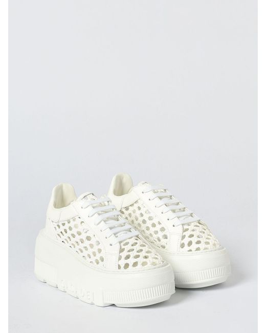 Casadei White Nexus Versilia Sneakers