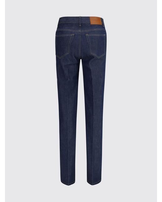 Chloé Blue ChloÉ Slim Fit Cotton Denim Jeans