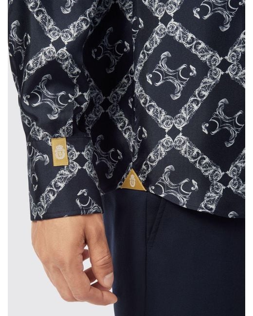 Billionaire Blue Shirt for men