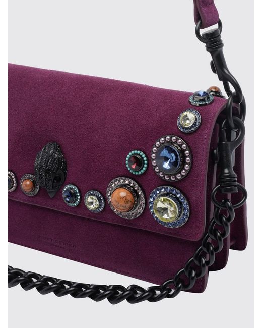 Kurt Geiger Purple Shoulder Bag