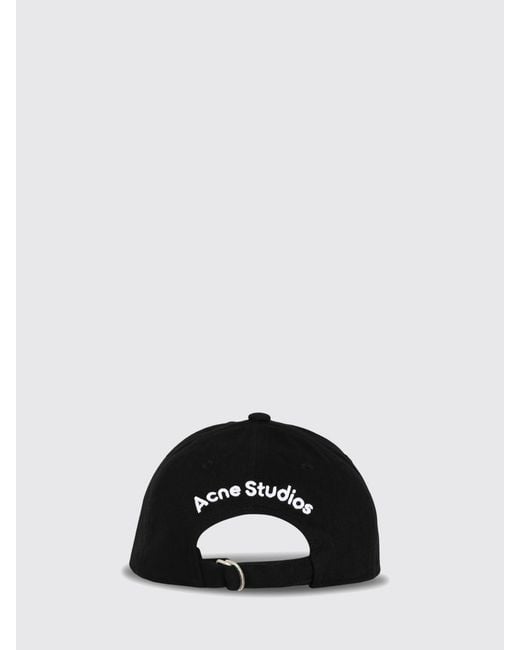 Cappello Uomo di Acne in Black da Uomo