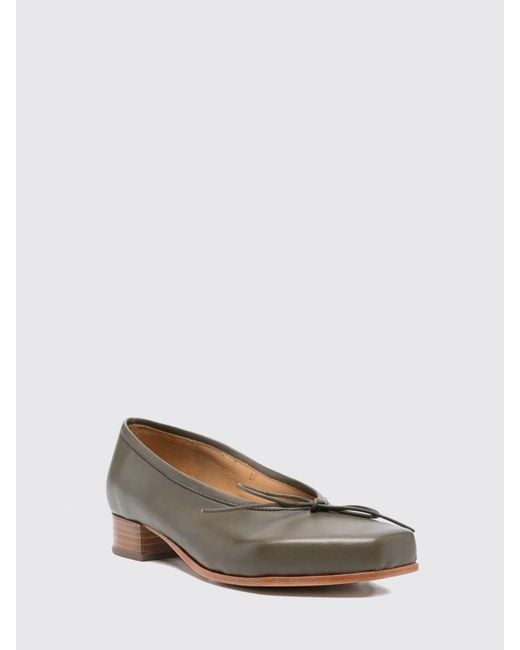 Magliano Gray Monster Leather Pumps
