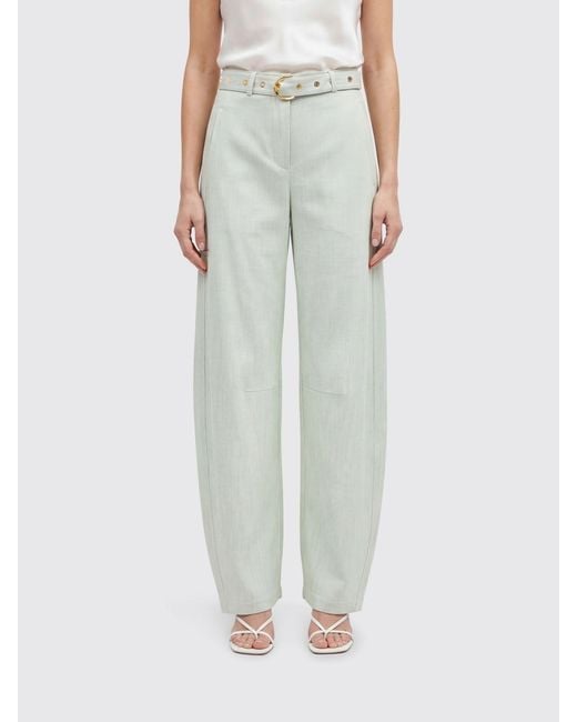 Pinko Multicolor Lexy Wide-Leg Trousers