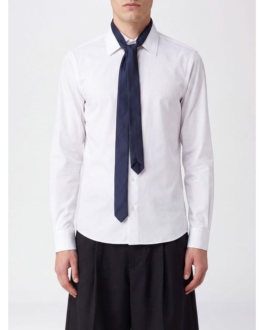 Sacai White Slim Fit Classic Shirt for men
